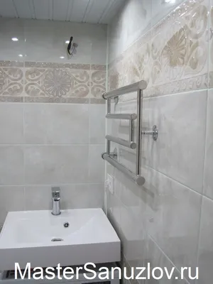 Фото ванной комнаты с белой плиткой - скачать в Full HD