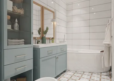Фото ванной комнаты с белой плиткой в формате JPG