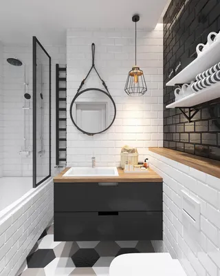Белая плитка в ванной: идеи для стильного интерьера