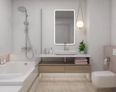 Фотографии ванных комнат с белой плиткой: вдохновение для уютного интерьера