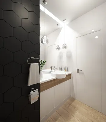 Ванная комната в монохромном стиле: элегантность и функциональность в каждой фотографии