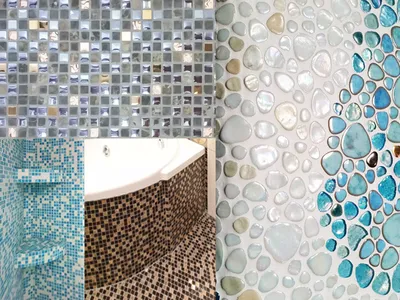 Изображения ванной комнаты из мозаики в PNG формате