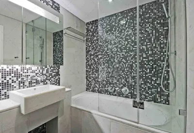 Фотографии ванной комнаты из мозаики в хорошем качестве