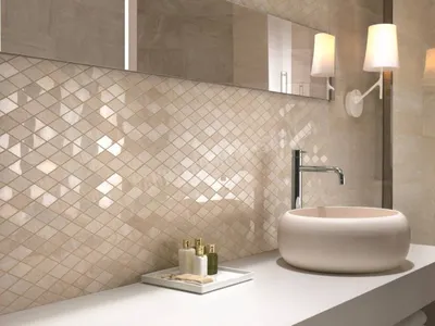Фото ванной комнаты из мозаики для домашнего декора