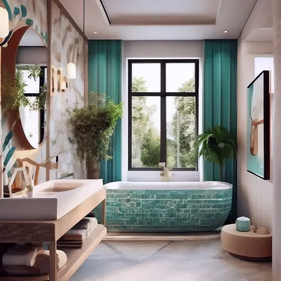 Ванная комната с мозаикой: фотографии с элегантными решениями