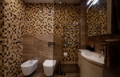Ванная комната в стиле мозаика: фотографии с использованием ярких цветов