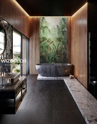 Ванная комната в стиле мозаика: фото с использованием разных стилей декора