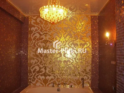 Фотографии ванной комнаты с мозаикой в 4K разрешении
