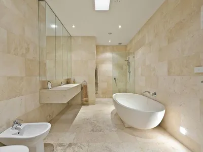 Фото ванной комнаты из мрамора - бесплатно