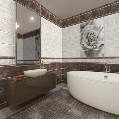 Фото ванной комнаты из ПВХ: минималистичный дизайн