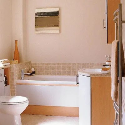Как создать эффект пространства в ванной комнате с крашенными стенами
