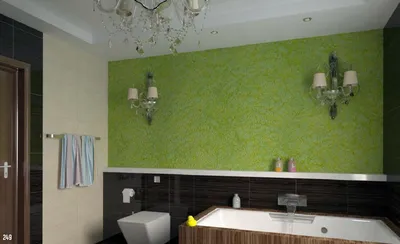 Идеи для ванной комнаты с крашенными стенами на фото