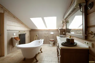 Фото ванной комнаты на мансардном этаже: форматы для скачивания JPG, PNG, WebP