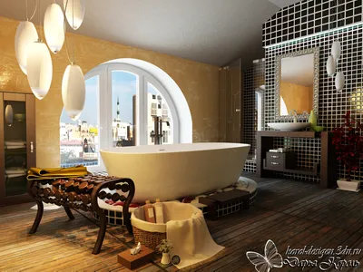 Фотография ванной комнаты на мансардном этаже: идеальное сочетание уюта и элегантности