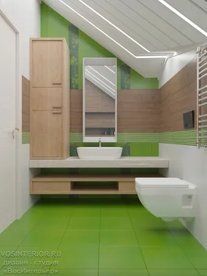 Ванная комната на мансардном этаже: гармония и практичность в каждой детали