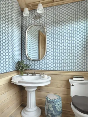 Ванная комната в стиле прованс с вагонкой: фото идеи
