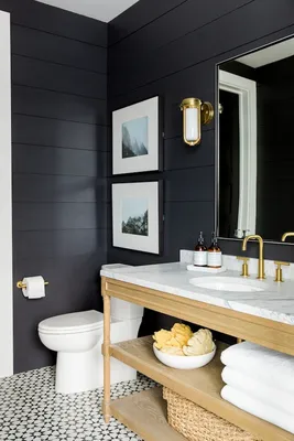 Ванная комната с вагонкой: фото идеи для минималистического дизайна