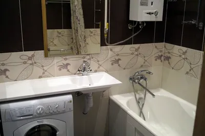 Фото ванной комнаты с газовой колонкой: скачать бесплатно в JPG формате
