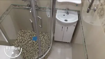 Функциональность и комфорт в фото ванной комнаты с газовой колонкой