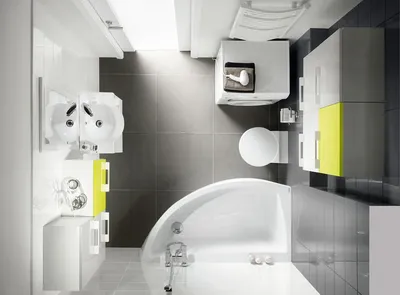 Инсталляция в ванной комнате: фотографии современных технологий в дизайне