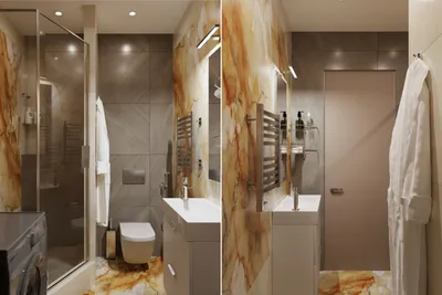 Фотографии ванной комнаты с инсталляцией: идеи для функционального и стильного интерьера