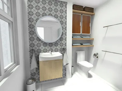 Фото ванной комнаты с инсталляцией для скачивания