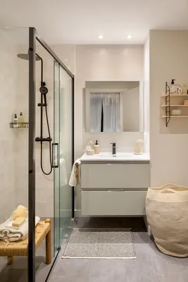 Ванная комната в бежевом цвете: сочетание стиля и функциональности