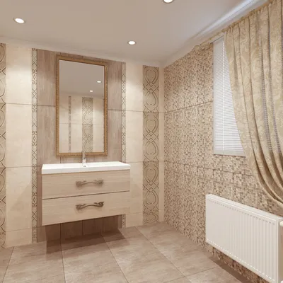 Фото ванной комнаты в бежевом цвете: идеи для маленького помещения