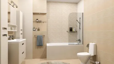 Фото ванной комнаты в бежевом цвете: идеи для маленького пространства