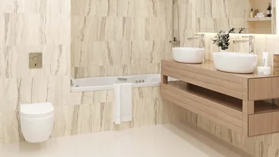 Ванная комната в бежевом цвете: гармония и стиль в вашем доме