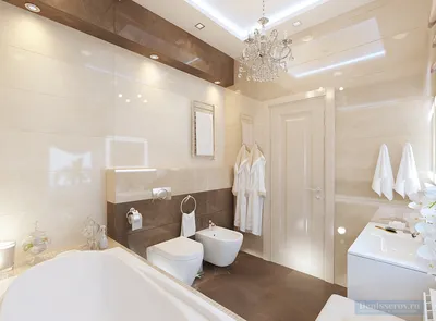 4K изображение ванной комнаты