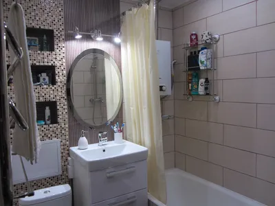 Ванная комната в хрущевке: фотографии с различными стилями