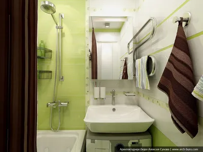 Фото ванной комнаты в хрущевке: современный стиль