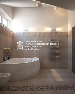 Стильная ванная комната в мансарде с винтажными элементами
