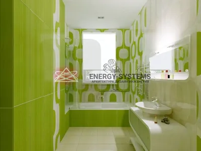 Фото ванной комнаты в салатовом цвете: скачать бесплатно
