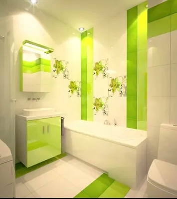 Ванная комната в салатовом цвете: идеальное сочетание эстетики и функциональности