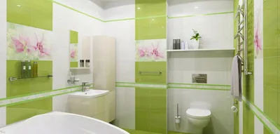 Ванная комната в салатовом цвете: идеальное место для расслабления и наслаждения