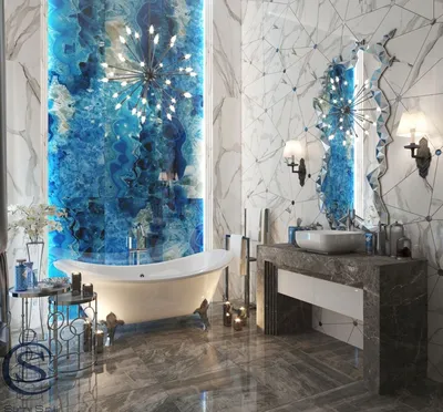 Уникальные изображения в 4K для дизайна ванной комнаты
