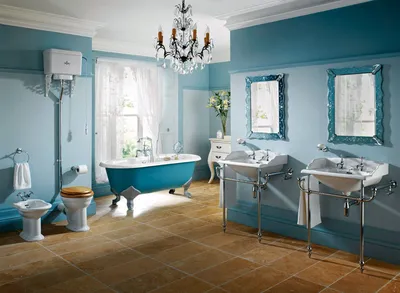 Фото ванной комнаты в стиле ретро: выберите размер и формат