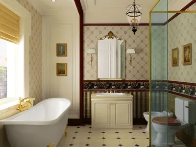 Фото ванной комнаты в стиле ретро: выберите свой стиль