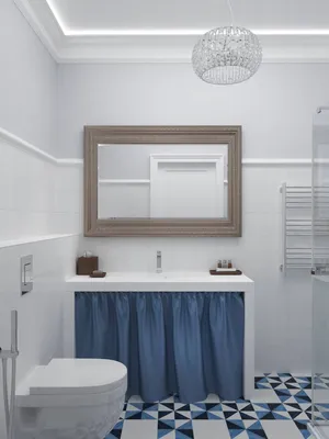 Фото ванной комнаты в стиле ретро в формате png