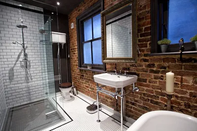 Фото ванной комнаты в стиле ретро в формате webp