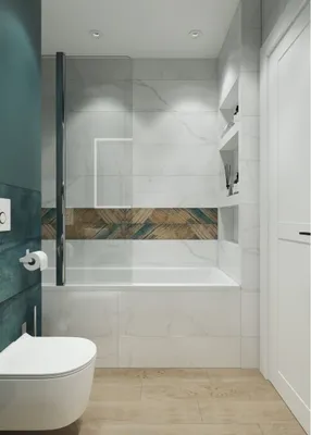 Фото ванной комнаты с дизайном в стиле хай-тек