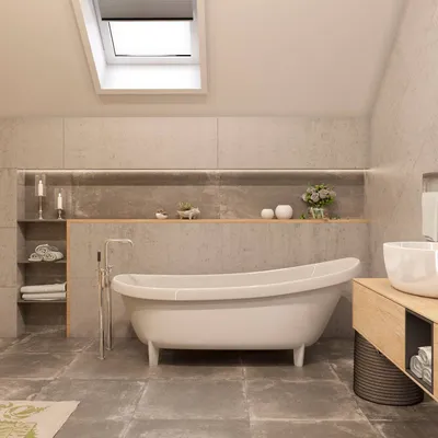 Ванная комната в загородном доме: архитектурные решения и дизайн