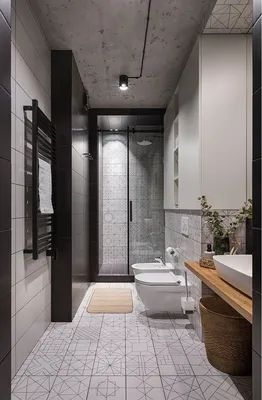 Фото ванной лофт с элегантными аксессуарами