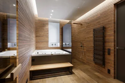 Ванная комната с сауной: фото и гармония в дизайне