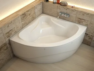 Изображение ванной с угловой ванной в Full HD разрешении для бесплатного скачивания