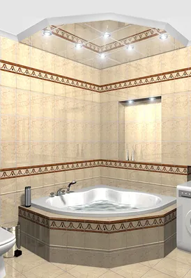 Ванная комната с угловой ванной: современный подход к дизайну