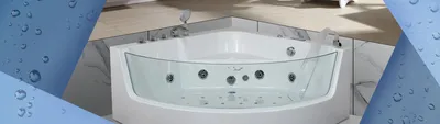 Ванная комната с угловой ванной: функциональность и стиль