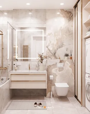Изображение ванной комнаты совмещенной с санузлом в формате PNG для скачивания